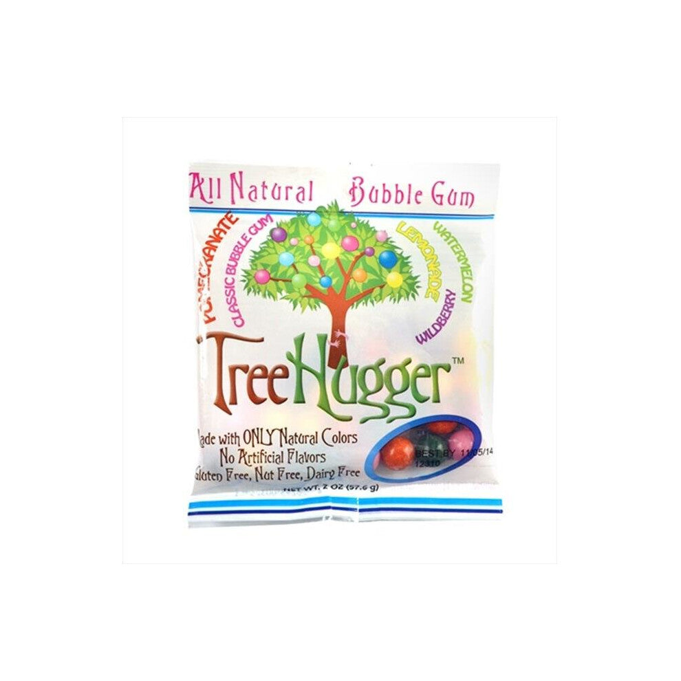 Tree Hugger 8-56293-00325-5 All Natural Bubble Gum 2 oz Bag Fantastic Fruit, 12 pack