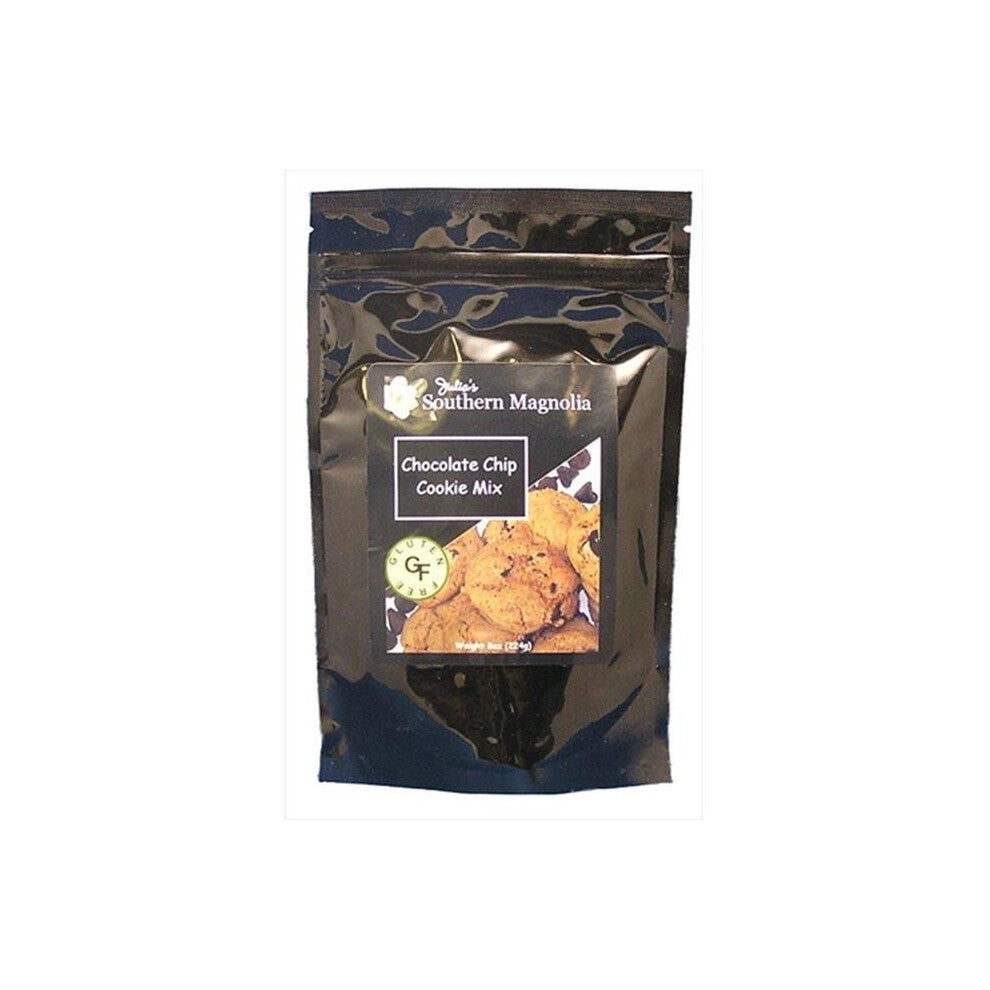 Julias Southern Magnolia SM332 Gluten Free Chocolate Chippers Cookie Mix - 8oz bag, Pack of 4