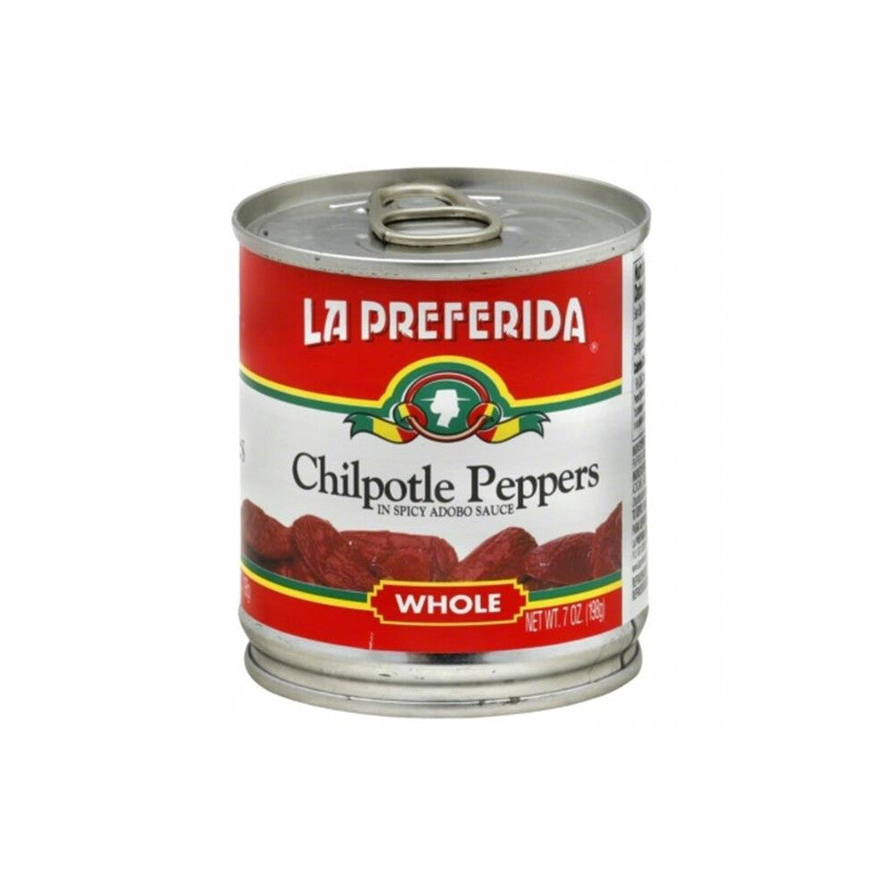 La Preferida Chipotle Pepper, 7 oz Jar – Authentic Mexican Flavor (58978)
