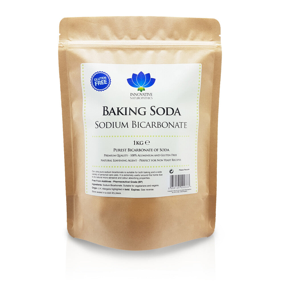 Sodium Bicarbonate - Aluminium & Gluten Free - Natural Baking Soda 1kg