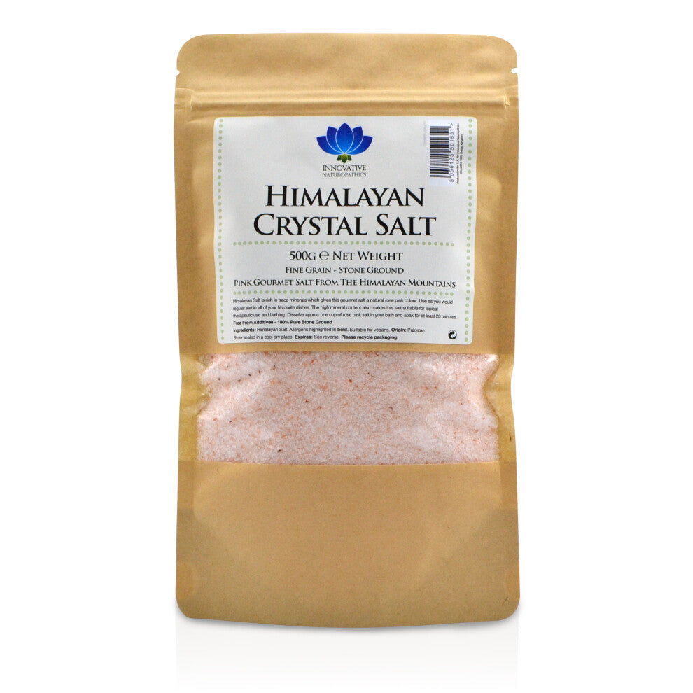 Himalayan Salt - Premium Stone Ground Fine Salt - 500g Packet