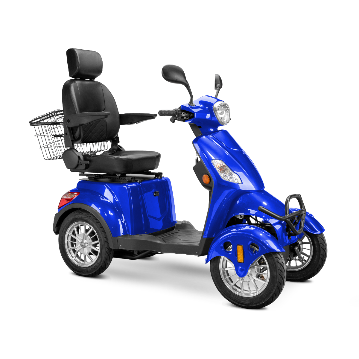 Bespoke Prestige 4 -Wheel  Mobility Scooter with Electric Brake Assist, Blue