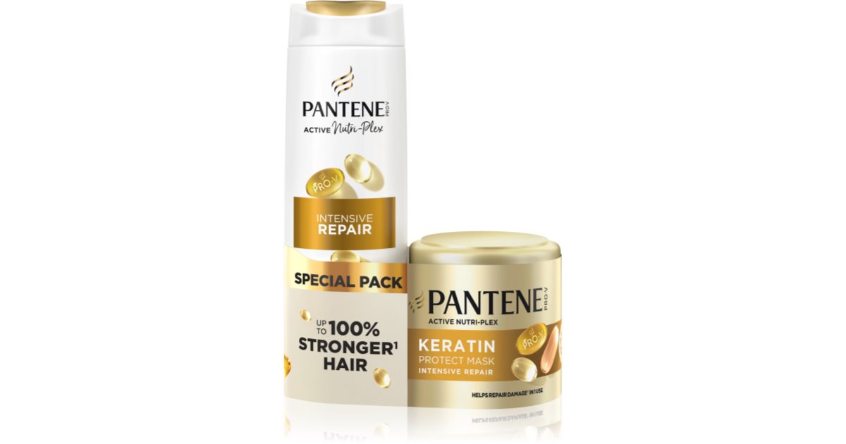 Pantene Pro-V Active Nutri Plex intensivt reparasjonssett for skadet og tørt hår