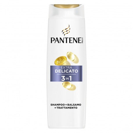 Pantene Shampoing Pro-V 3 en 1 Extra Délicat 250 ml