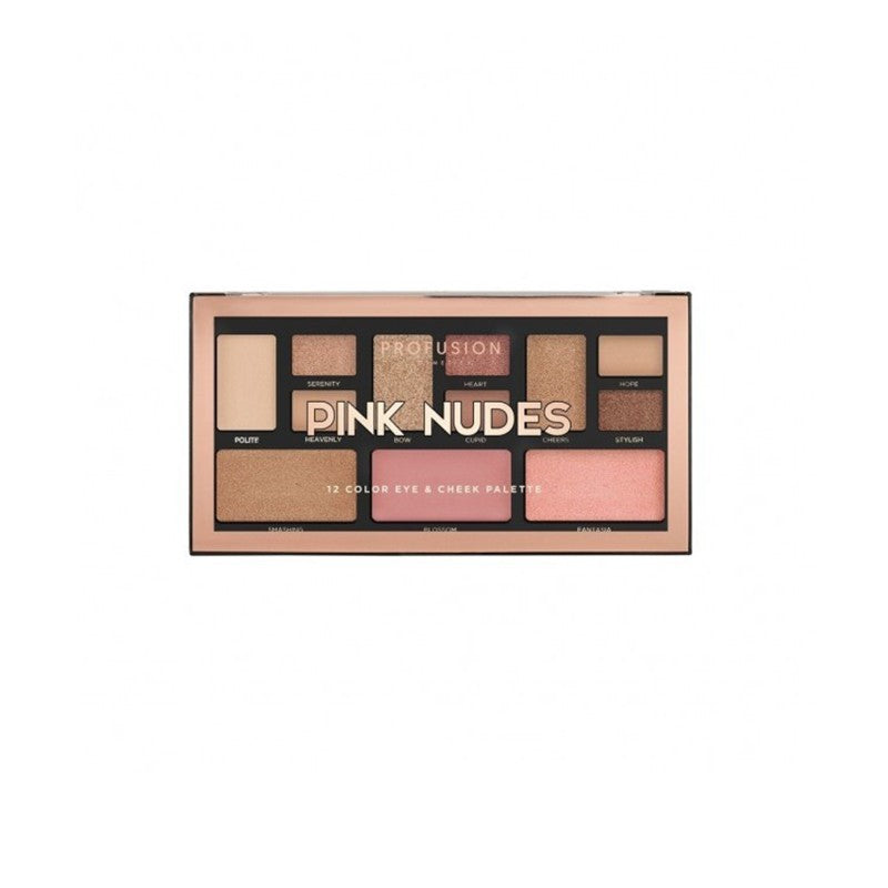 Profusion Mini Artistry Eyeshadow Palette Pink Nude 1,5g