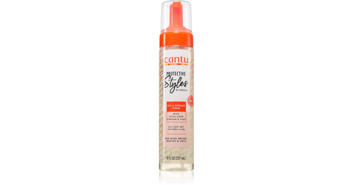CANTU Protective Styles By Angela Ses&Refresh odżywcza pianka ochronna 237 ml