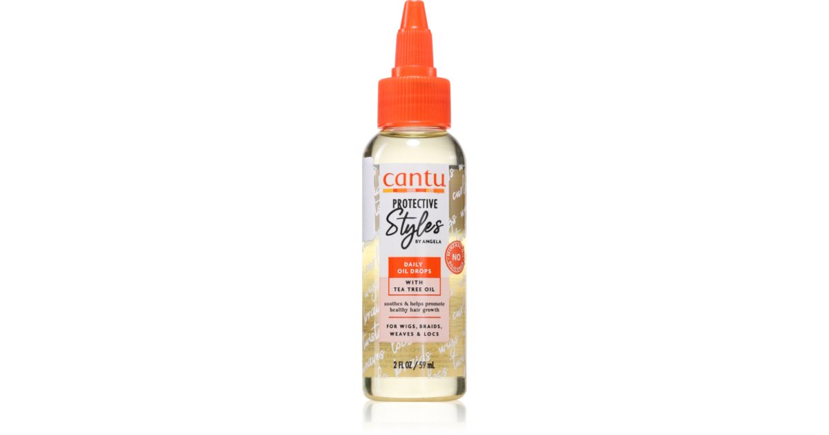 CANTU Beskyttende Styles av Angela Nærende og fuktighetsgivende beskyttende olje 59 ml