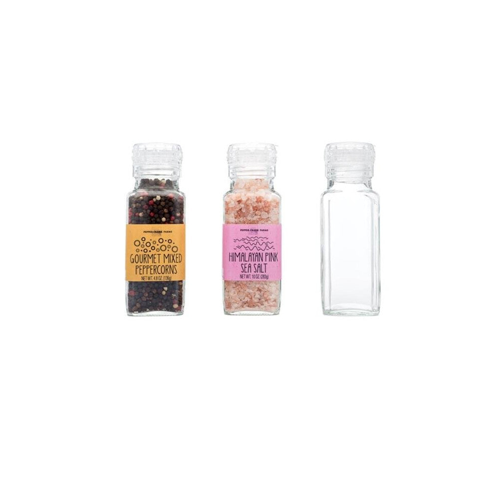 Pepper Creek Farms 601A-GR4 Himalayan Pink Salt Small With Grinder - Pack of 6