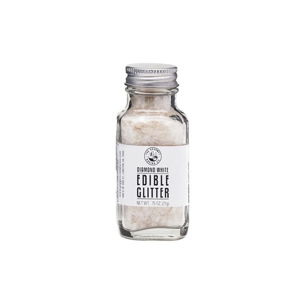 Pepper Creek Farms 400A Diamond White Edible Glitter - Pack of 6