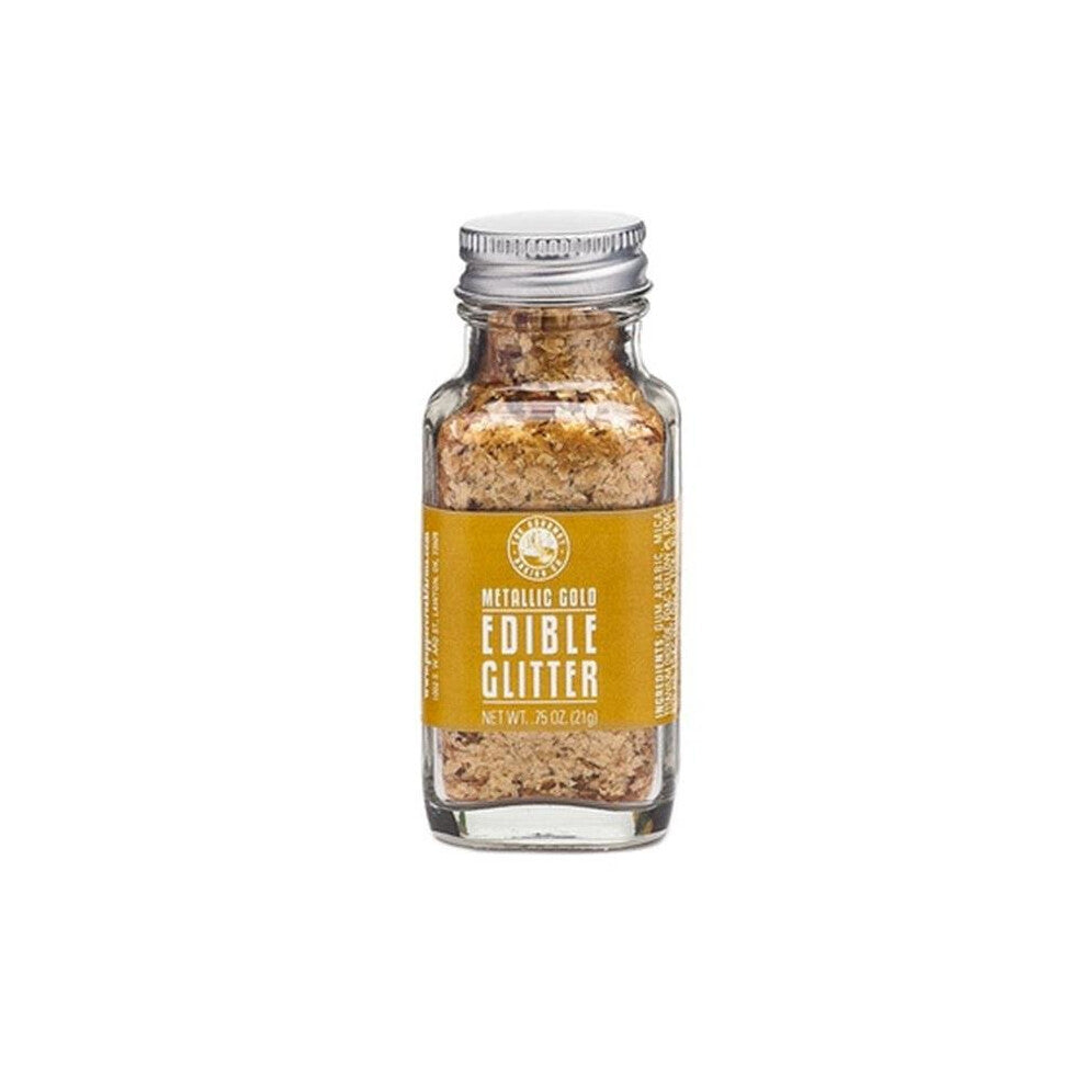 Pepper Creek Farms 400H Metallic Gold Edible Glitter - Pack of 6