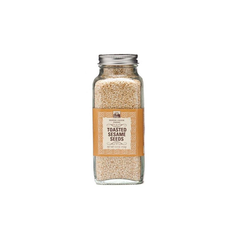 Pepper Creek Farms 70P Toasted Sesame Seeds - Pack of 6