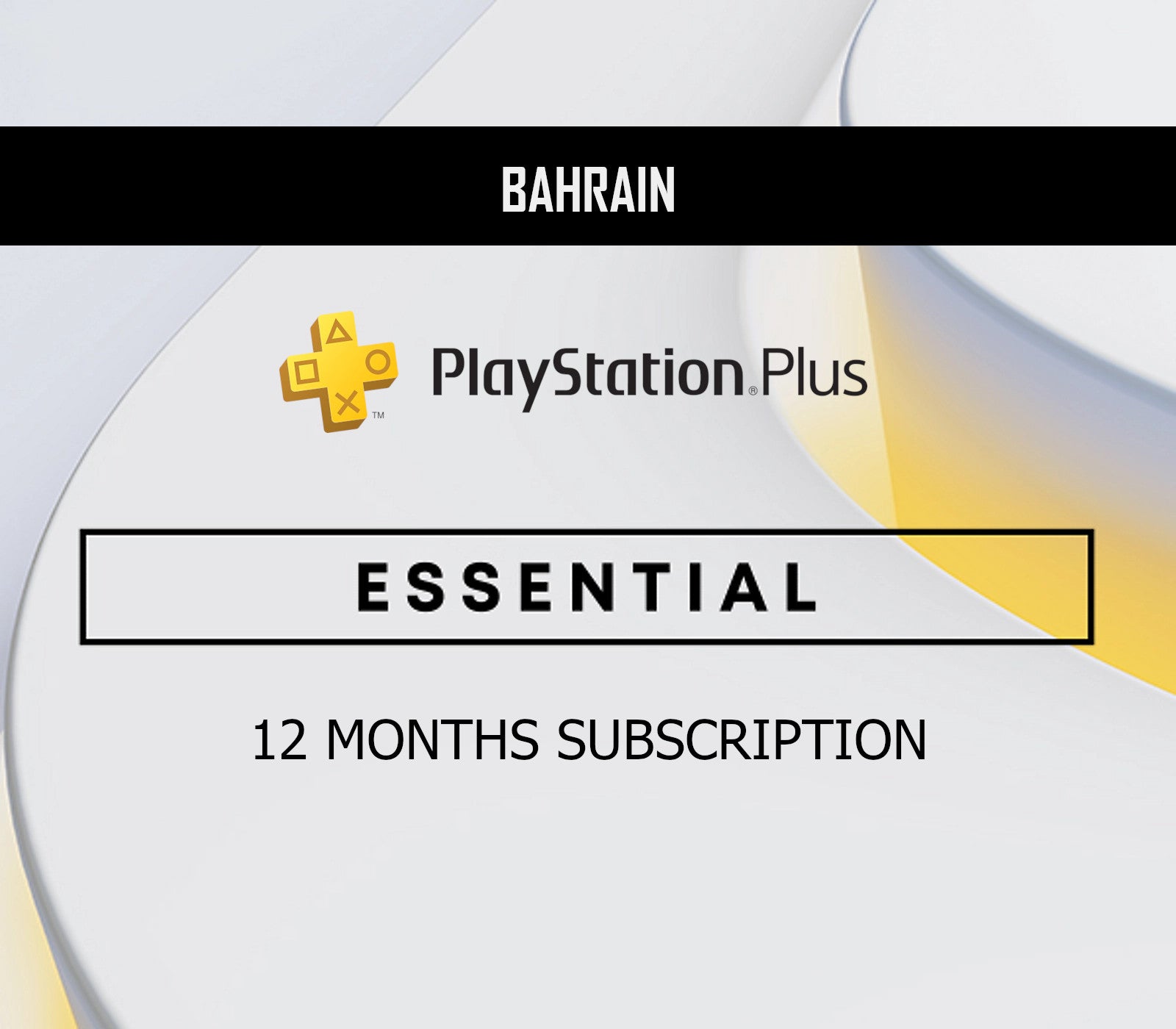 PlayStation Plus Essential 12 Months Subscription BH