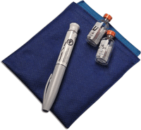 Poucho Double Pen Cooling Pouch for Insulin Pens