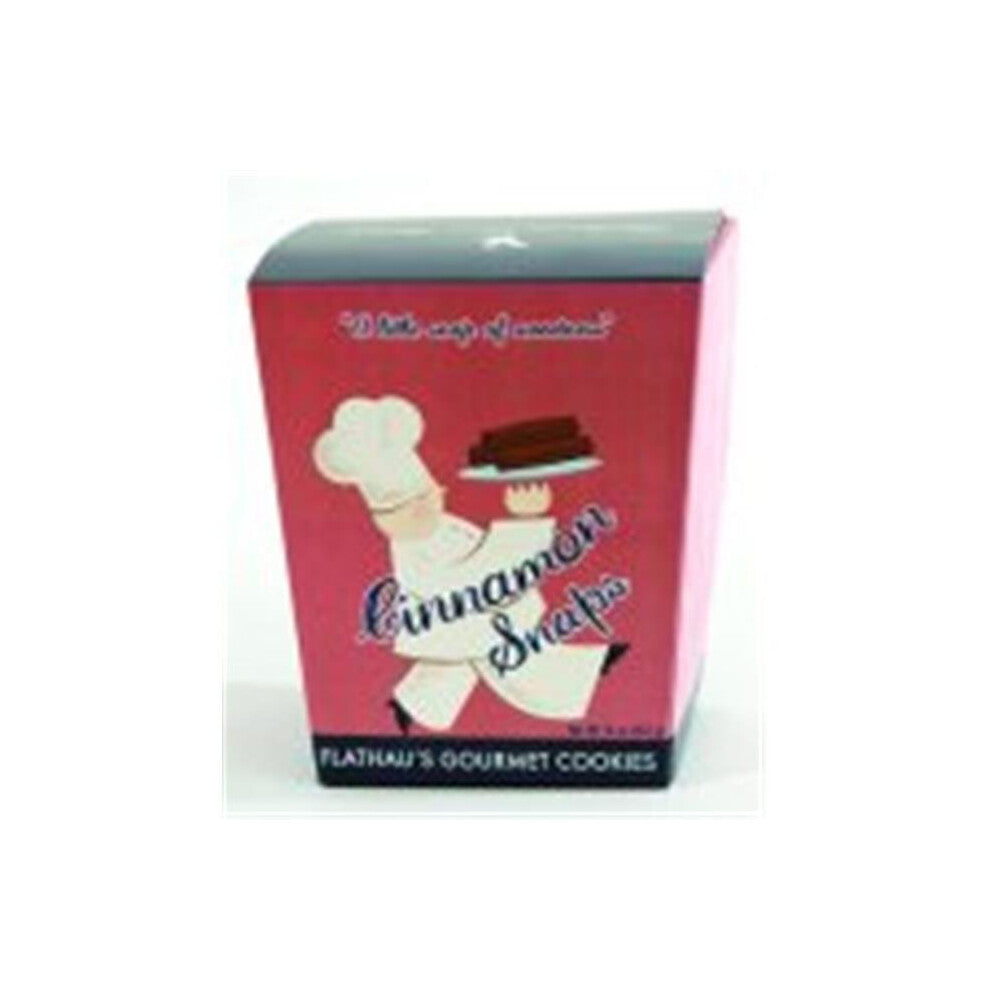 Flathaus Fine Foods 5512 6 oz. Can Snaps - Cinnamon  Cookies - Pack of 12