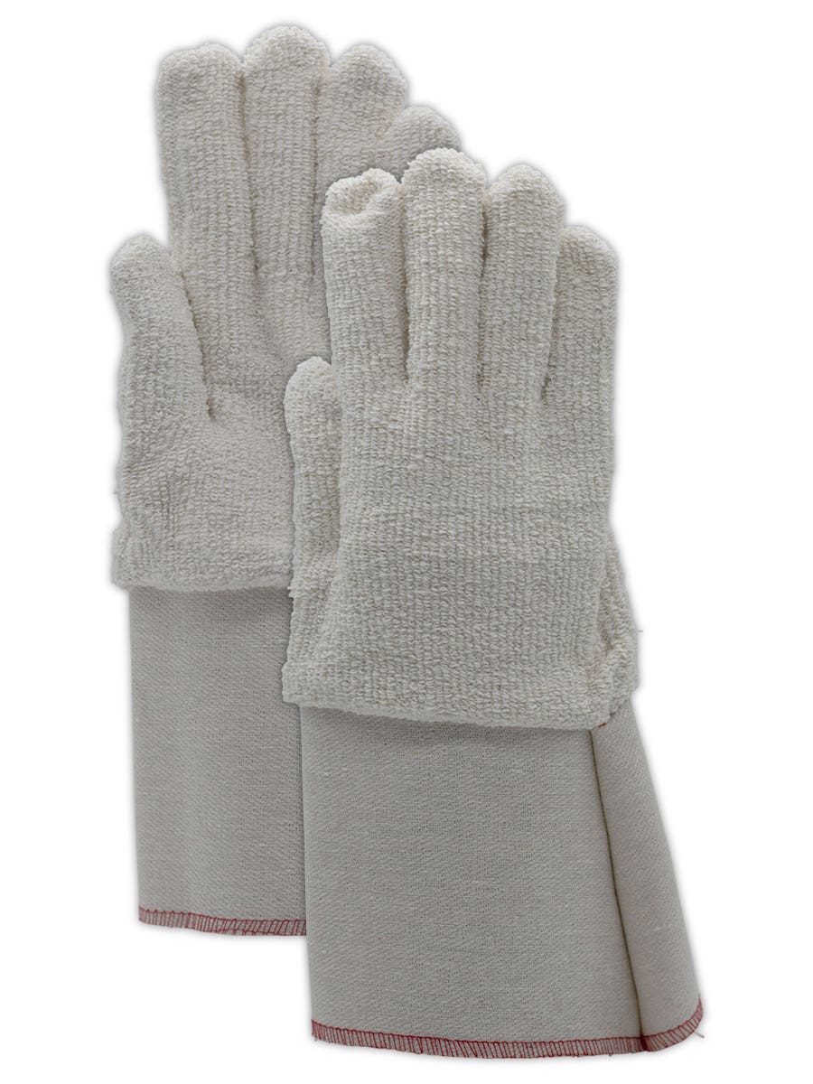 Magid PT930RGT Heavy Weight Terrycloth Glove With Gauntlet Cuff