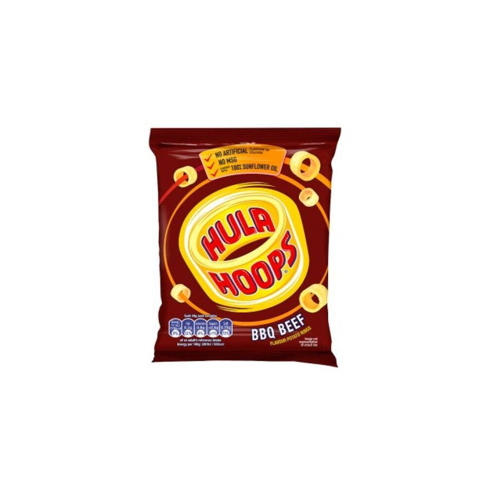 Hula Hoops Bbq Beef (32 x 34g)