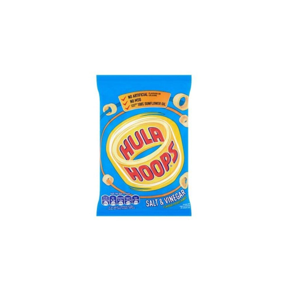 Hula Hoops Salt & Vinegar (32 x 34g)