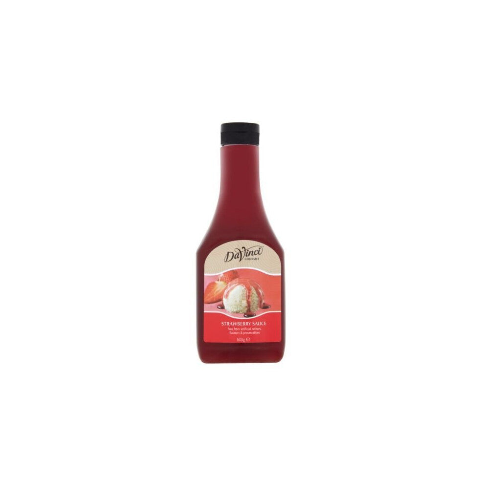 Da Vinci Strawberry Dessert Sauce (1 x 500g)