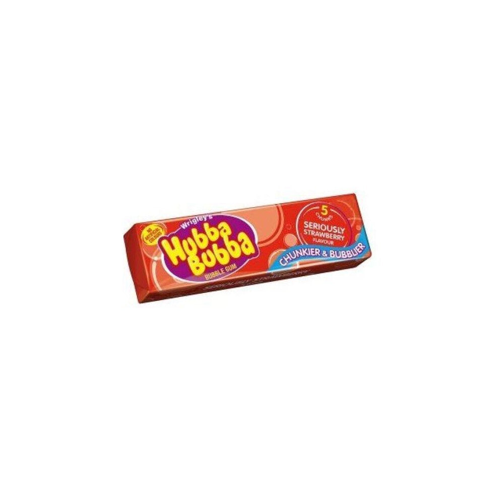 Hubba Bubba Strawberry Big Bubble G (20 x 5 Piece)