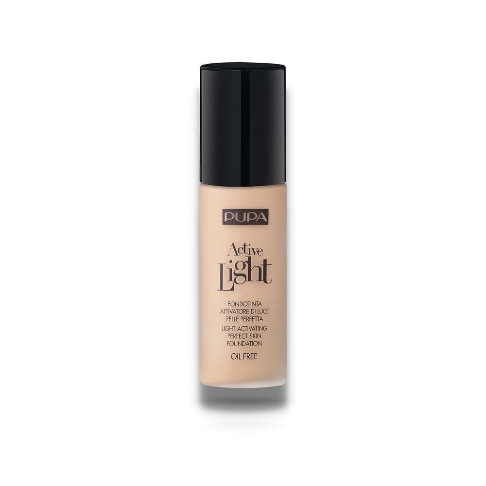 Pupa Active-Light Oil-Free Illuminating Liquid Foundation 51 Sandy Brown 30 ml