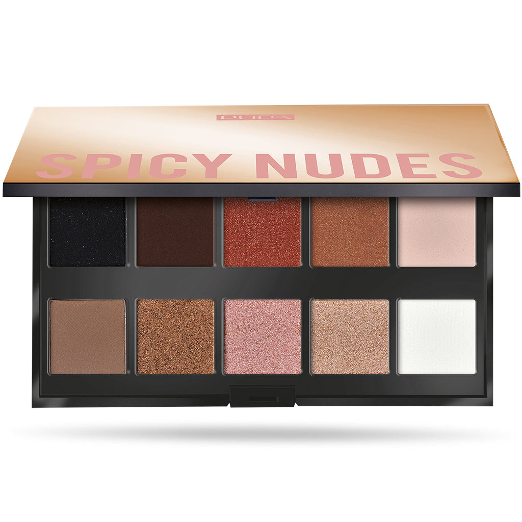 Pupa Make Up Stories Eyeshadow Palette 001 Spicy Nudes 10 Shades 18 g