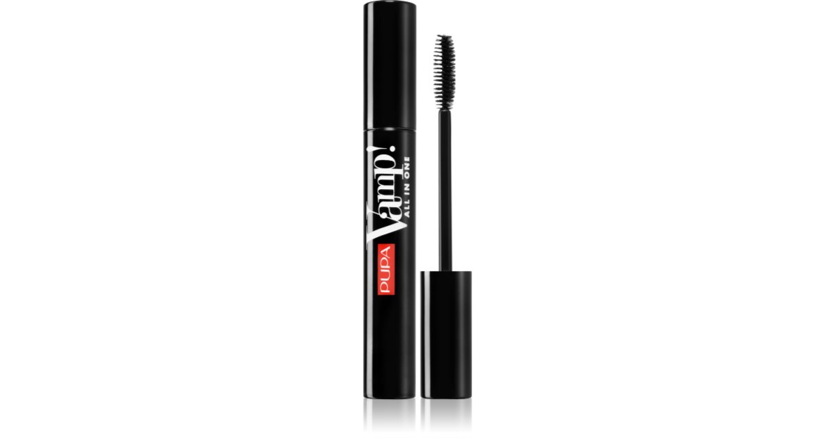 Pupa Mascara Vamp! Alt i ett 101 - ekstra svart (9 ml)