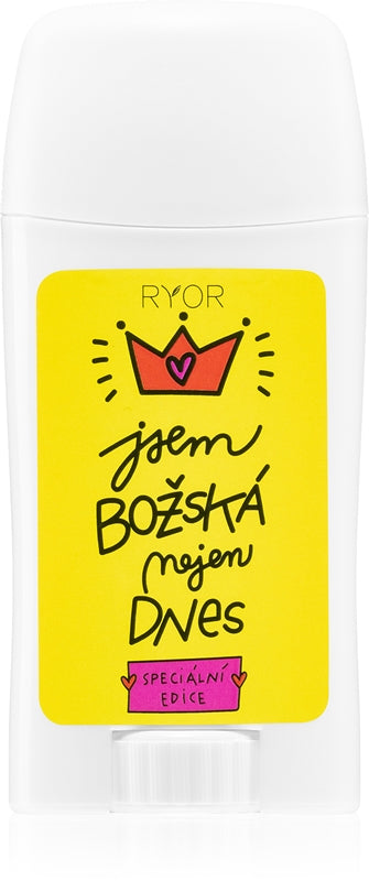 RYOR PuraVida Jsem BOŽSKÁ Creme-Deodorant für Frauen 50 ml