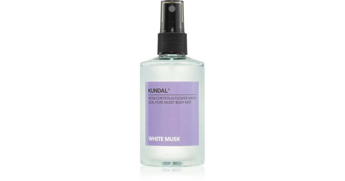KUNDAL Pure White Musk Soothing Body Spray 128ml