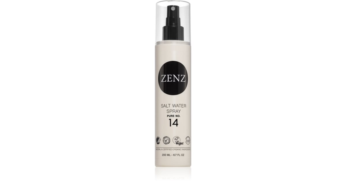 ZENZ Organic Pure No. 14 Hair Salt Spray til Hår 200ml