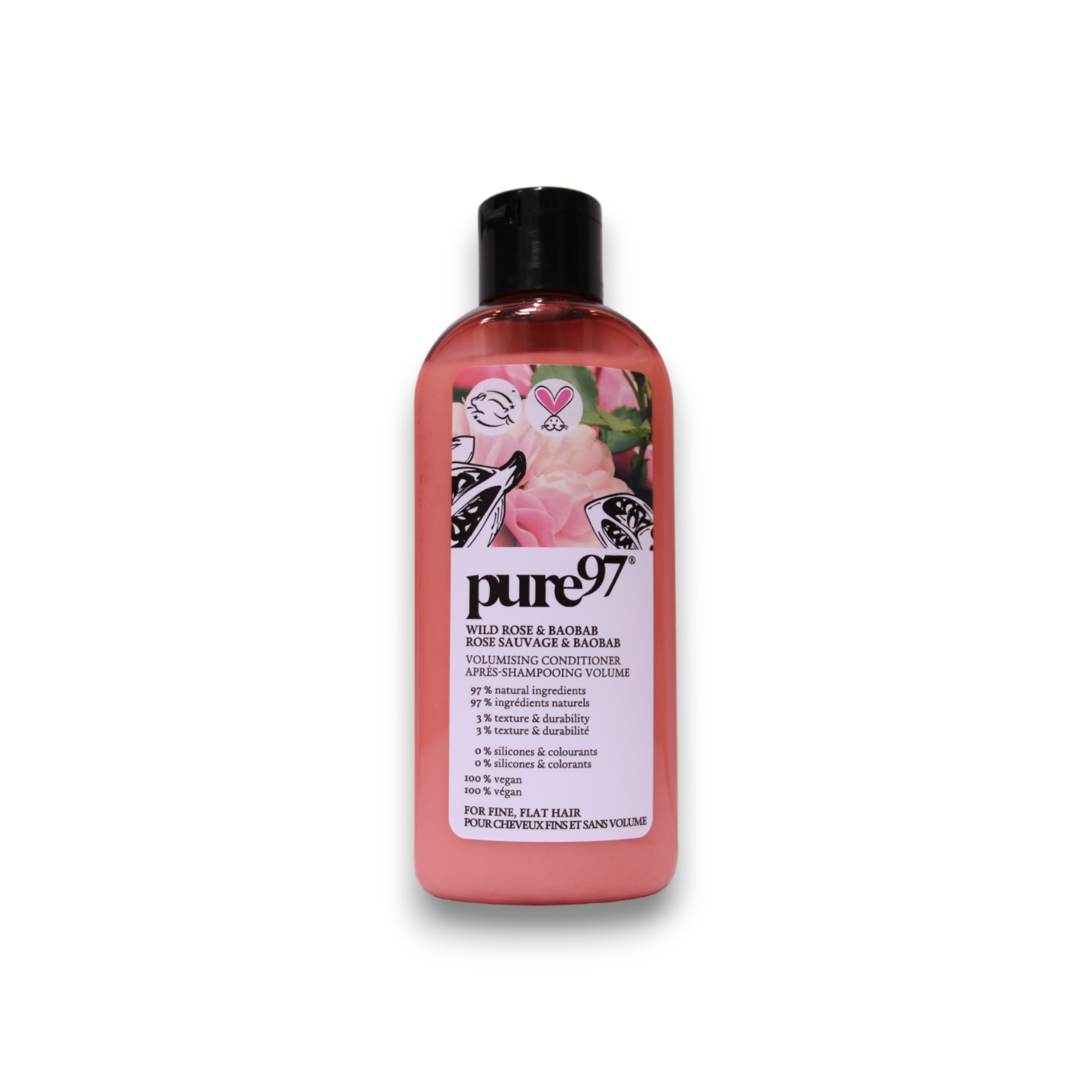 Pure97 Rose & Baobab Volume Hair Conditioner 200 ml