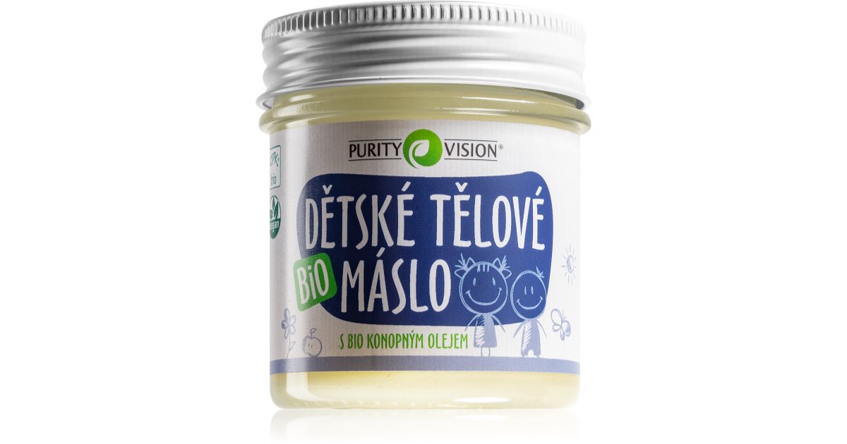 Purity vision Manteca corporal infantil ecológica PURITY VISION - 120ml