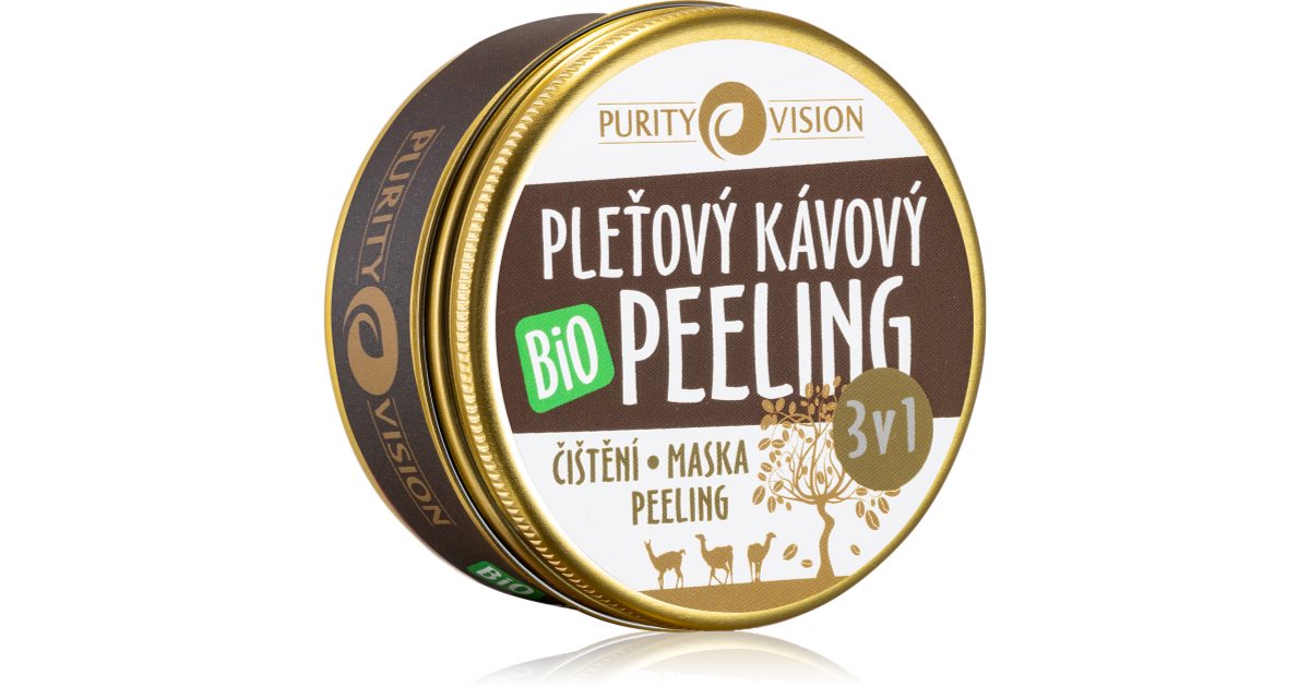 Purity Vision Peeling cutáneo Bio Coffee 3 en 1 - Volumen: 70 g