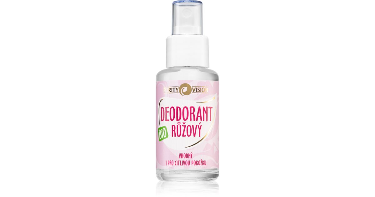 Spray deodorant organic roz 50 ml