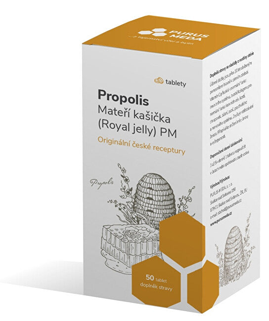 Purus meda Royal jelly propolis PM 50 tabletter