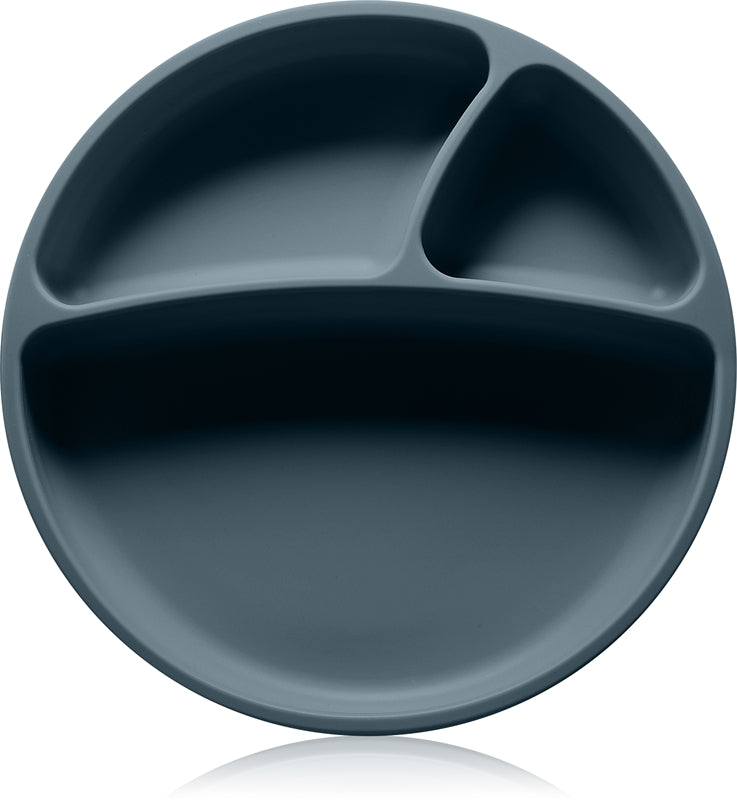 Minikoioi Deep Blue Puzzle Split Plate z przyssawką