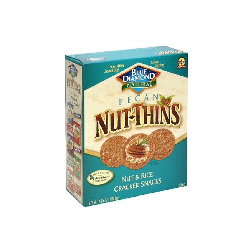 Blue Diamond 20537 Pecan Nut Thin Crackers