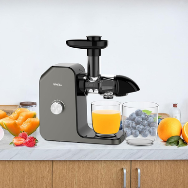 WHALL® Slow, Masticating, Cold-Press Juicer, ZM1512