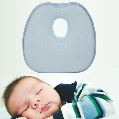 Breathable Fabric Memory Foam Neck Support Pillow for Infants