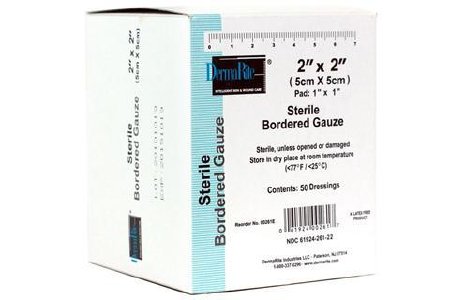 DermaRite Adhesive Dressing, 50 Each - Box