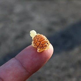 Mini Turtles, Micro Landscape Ornaments Fairy Garden Bonsai Fish Tank Decor, Photo Props, Outdoor Decor