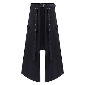 Rétro Vintage Punk et gothique Epoque Médiévale Jupe Pantalon Vampire Homme Mascarade Soirée Jupes