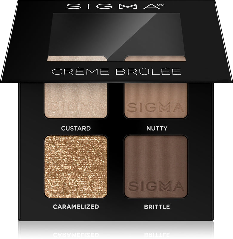 Sigma Beauty Paleta cieni do powiek Quad kolor Crème Brûlée 4 g