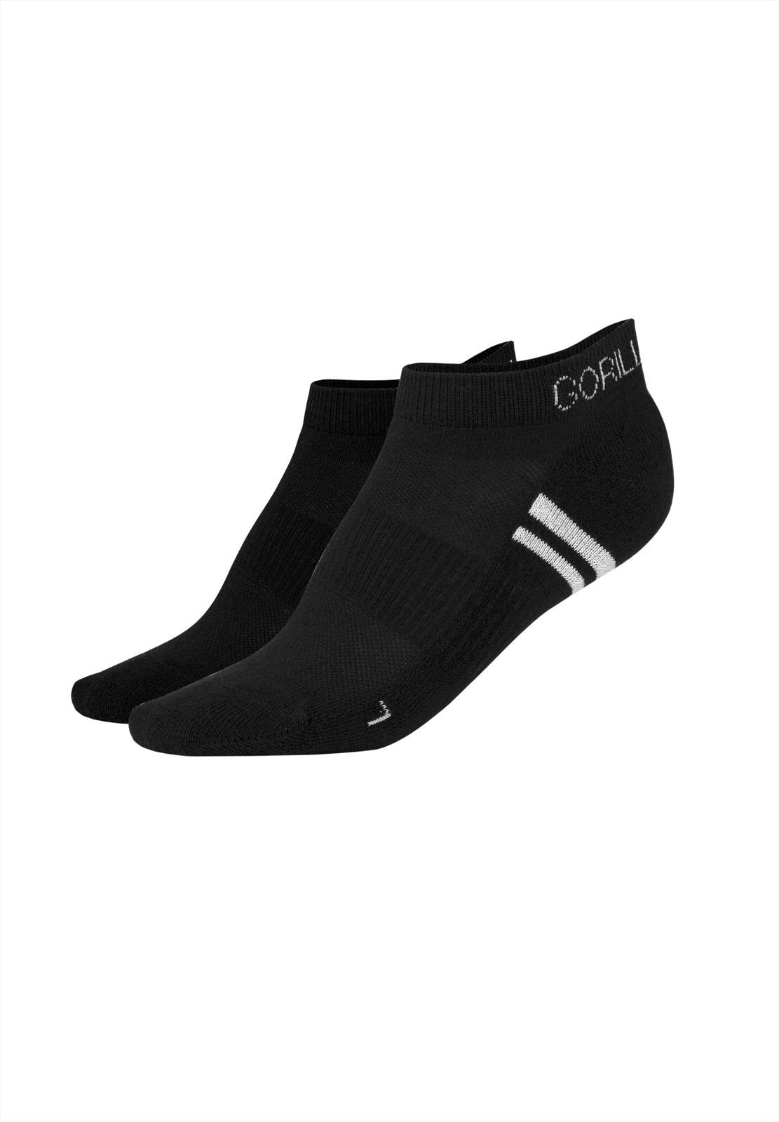 Quarter Socks 2-Pack - Black - EU 43-46