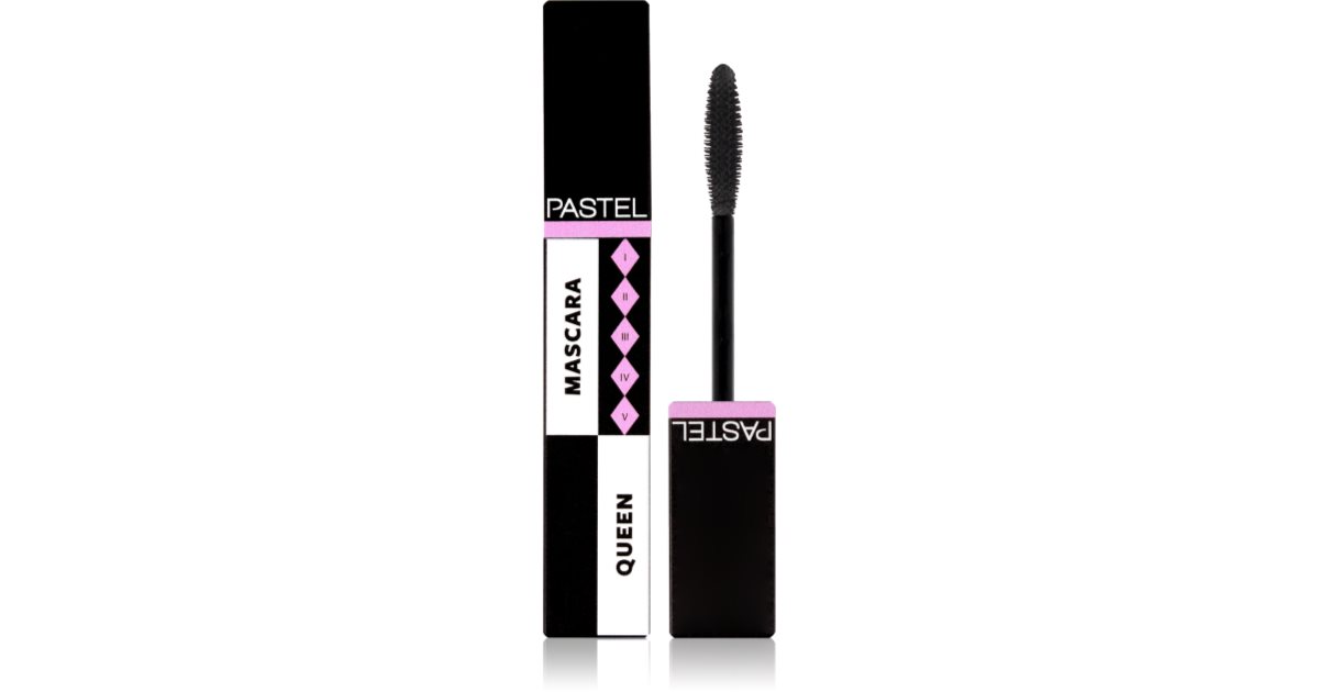 Pastel Queen Mascara Volumizing and Lengthening Black Color 7.14 ml