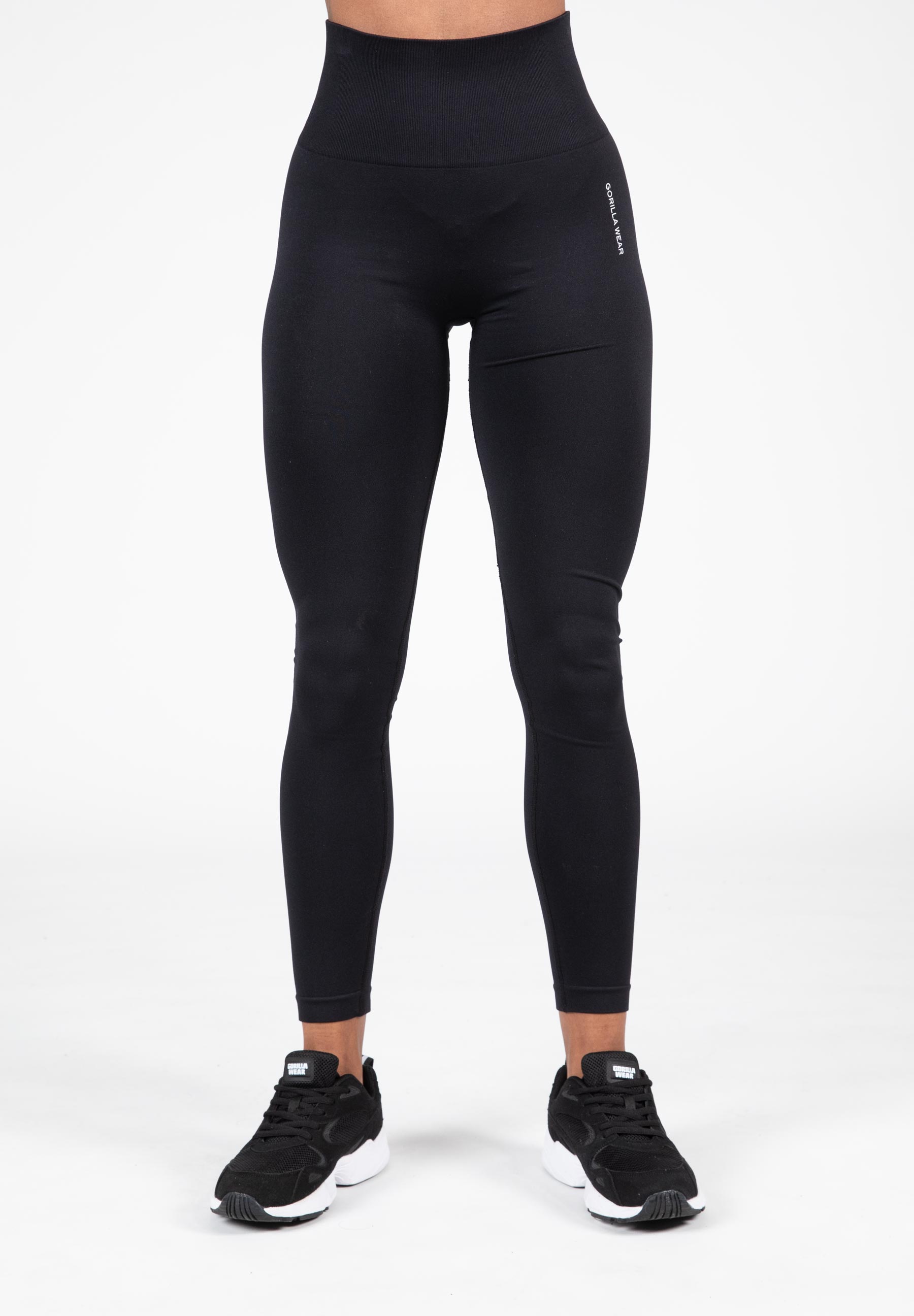 Quincy Seamless Leggings - Black - XS-S