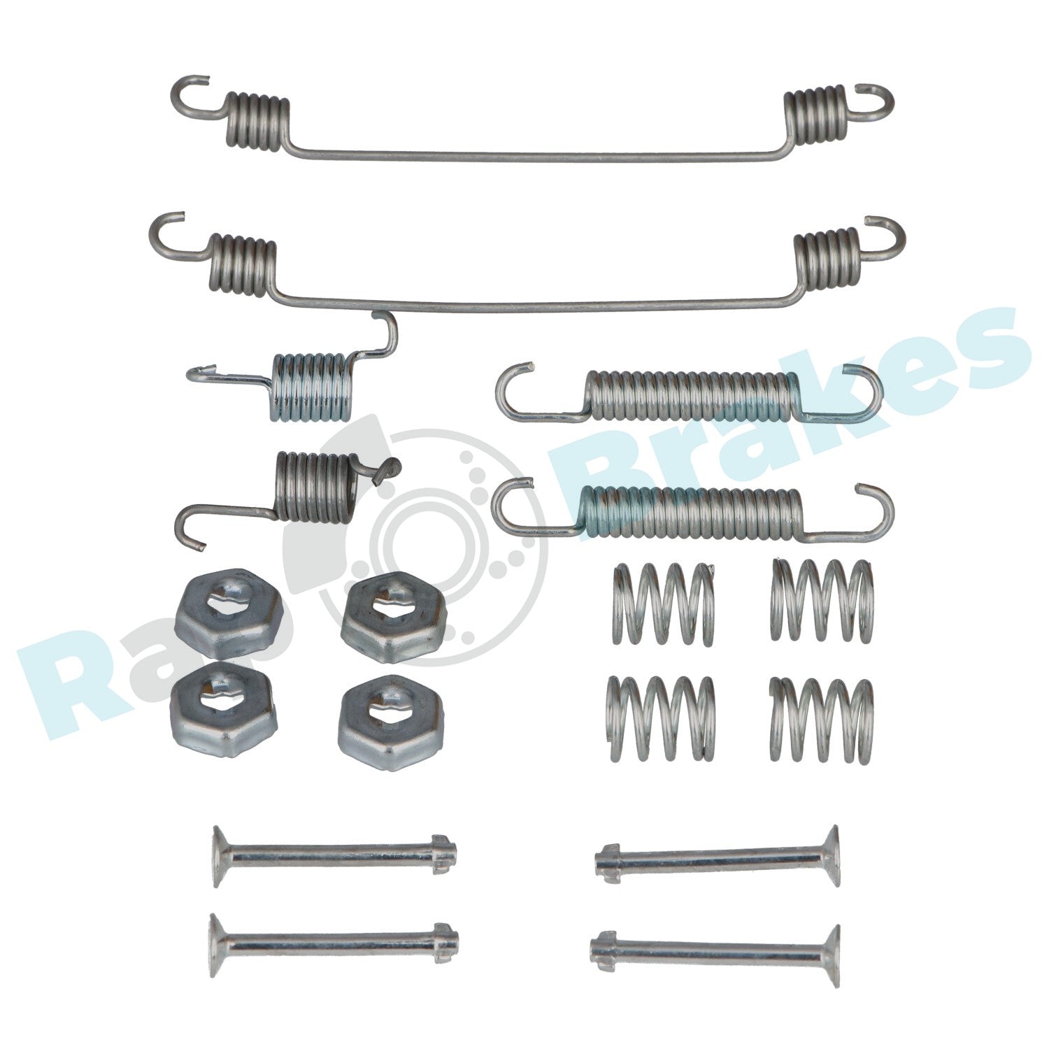 Accessory Kit, brake shoes RAP BRAKES R-T0204