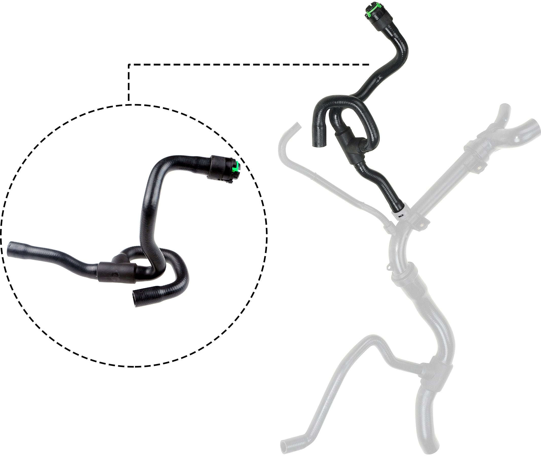 Radiator Hose RAPRO R18129-D