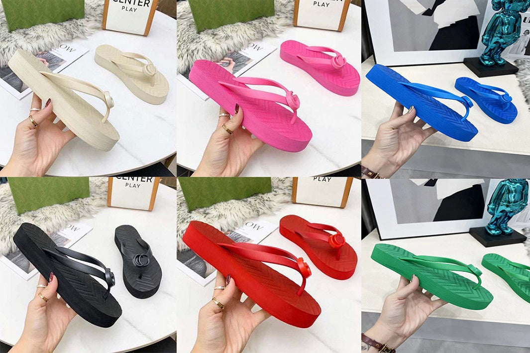 Slippers Fashion Designer Ladies Flip-Flops Simple Youth Slippers Moccasin Shoes Suitable for Spring Summer Autumn Hotel Beach Flip flops thanks Wit