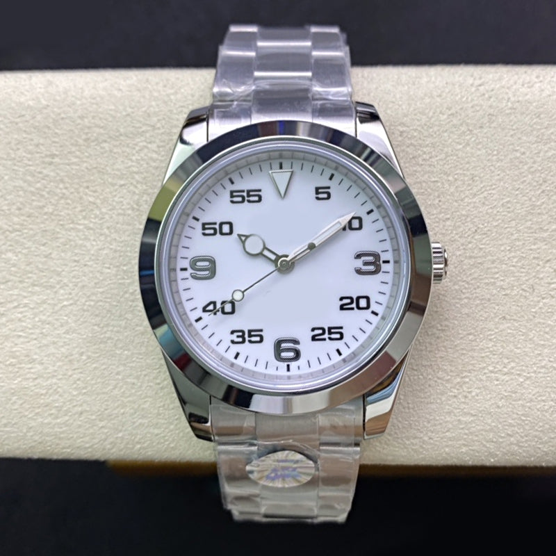 Luxury Mens Watch 40mm Selling Air King Stainless Steel Sapphire Glass Mirror Automatic Mechanical Wristwatches sky 116900 Standard for successful 1