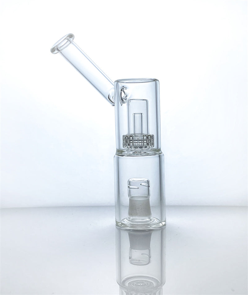 Large vapexhale hydratube glass hookah with 1 bird cage perc for evaporator to create smooth and rich steam gb-314b